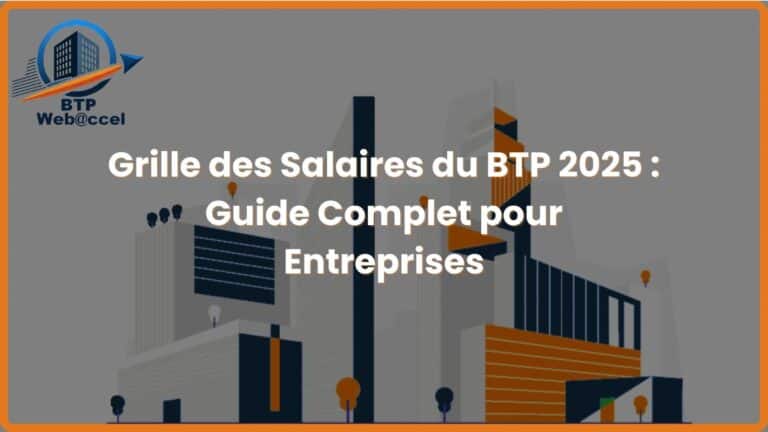 Lire la suite à propos de l’article Grille des Salaires du BTP 2025 : Guide Complet pour Entreprises