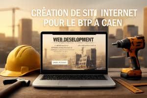 Création de site internet à Caen expertise et innovation BTP