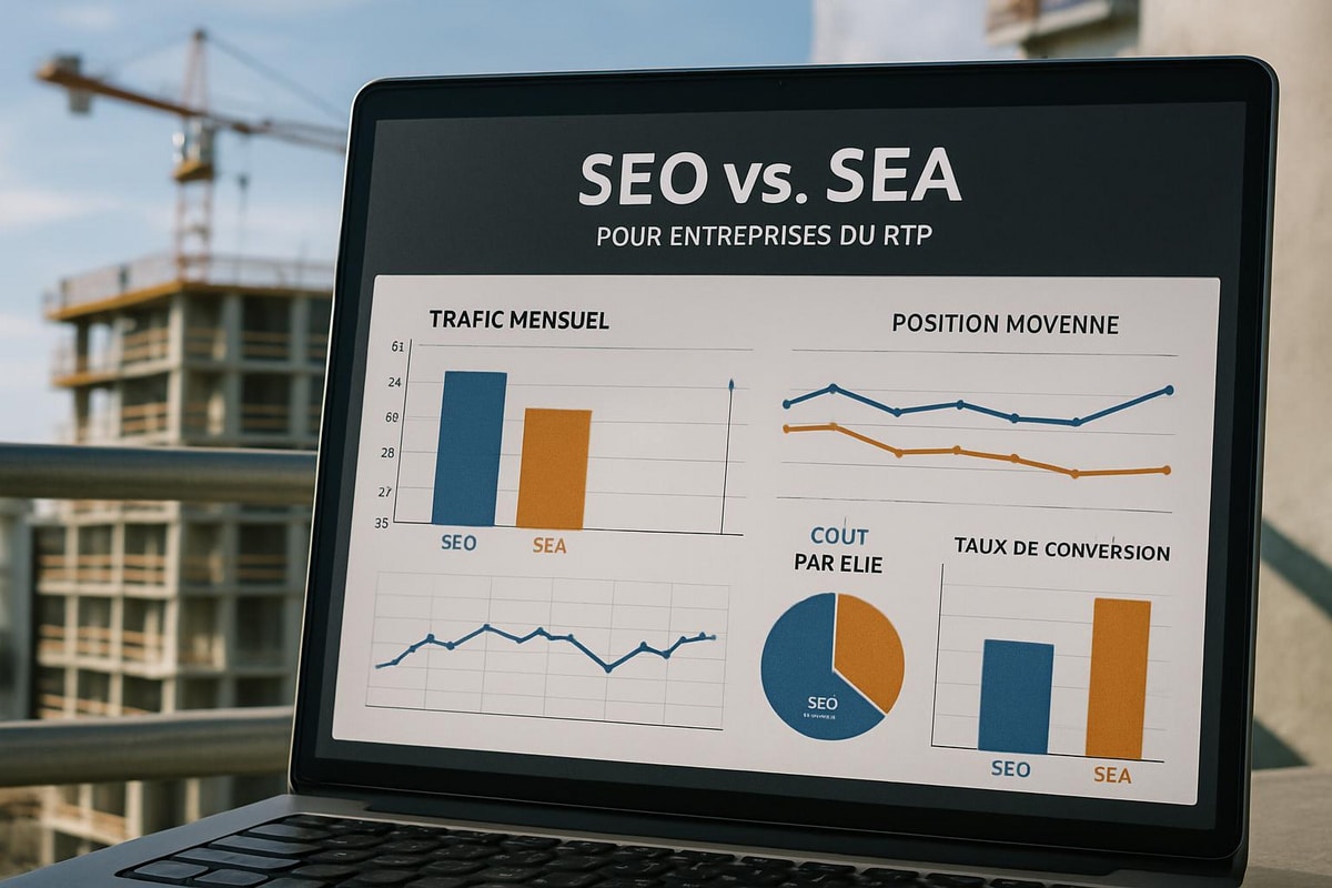You are currently viewing SEO et SEA Stratégies pour PME du BTP : Optimisez votre visibilité en ligne