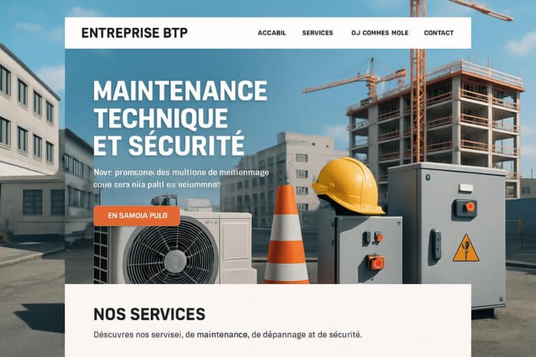 Lire la suite à propos de l’article Mise à jour site internet BTP : Boostez votre visibilité et sécurité