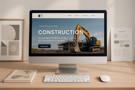 Exemple de création de site web BTP par une agence web normande offrant un service sur mesure