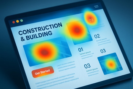 analyse heatmap IA BTP expérience utilisateur optimisée