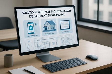 Portfolio création site web Rouen pour entreprises BTP, solutions sur-mesure et référencement optimal