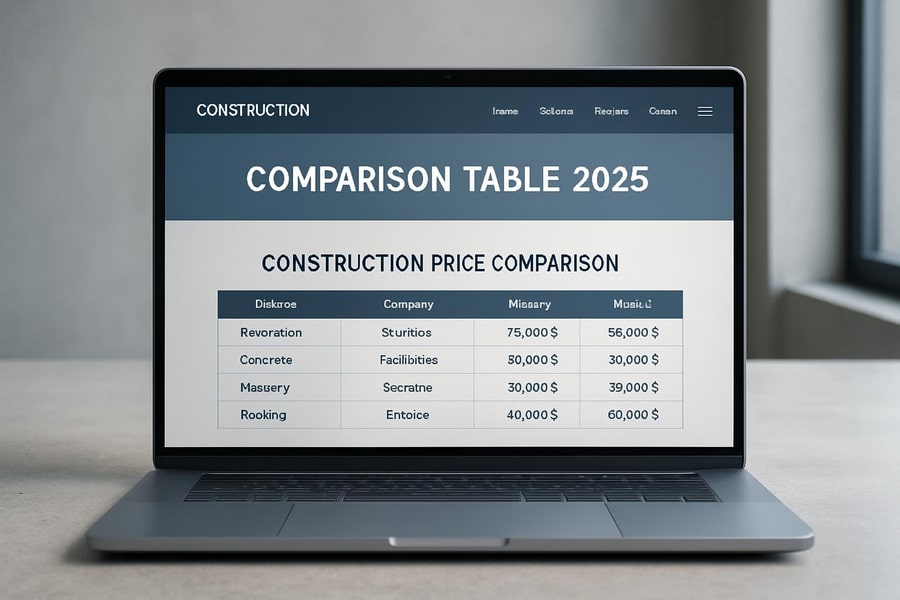 You are currently viewing Tarif pour un site internet BTP : Guide complet et conseils pour optimiser votre budget