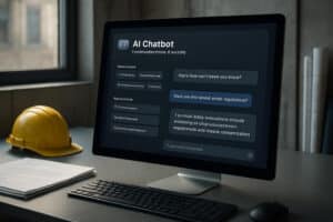 Lire la suite à propos de l’article Création Chatbot sur mesure IA : solution BTP performante