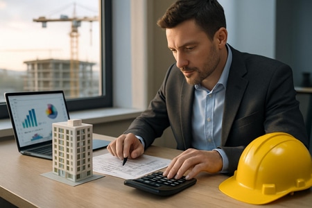 Business plan BTP : prévisionnel financier, marges et rentabilité d’une entreprise du bâtiment