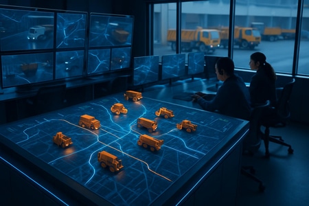 Optimisation transports IA pour le BTP – planification intelligente des tournées