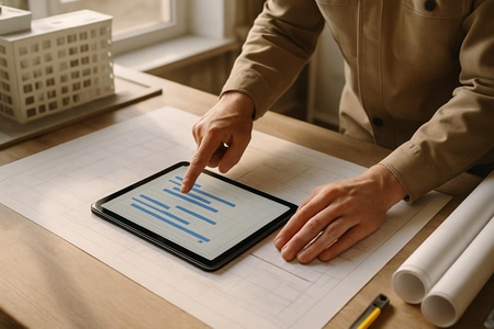 Planning chantier optimisé pour maximiser la rentabilité BTP