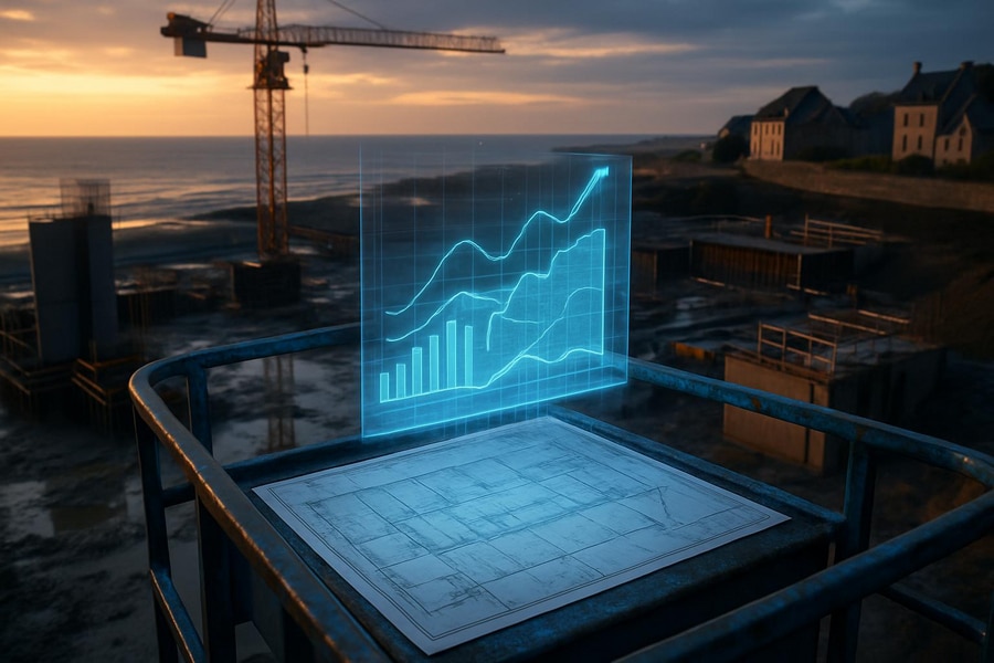 Lire la suite à propos de l’article Modèles prédictifs Normandie : IA pour PME BTP performantes