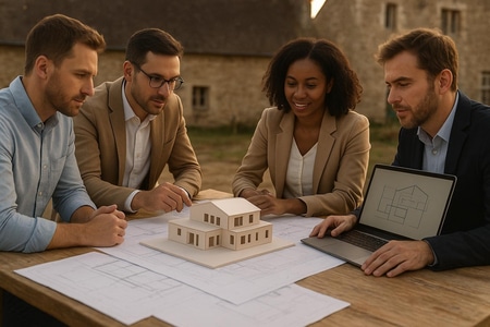 Accompagnement BTP Webaccel pour système IA clé en main dans le BTP en Normandie