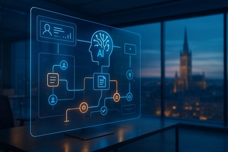 Automatisation IA appels d'offres BTP Rouen avec workflows et agents intelligents