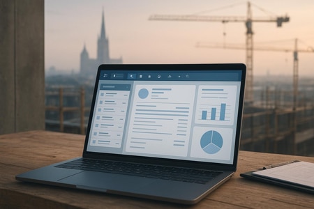 Logiciel IA pour factures BTP Rouen automatisation comptable et chantier