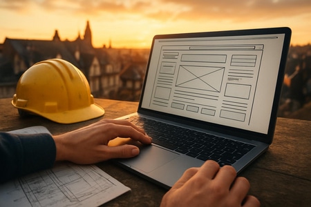 optimisation et support site internet BTP à Rouen