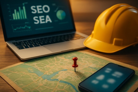 Référencement SEO et SEA d’un site web de plombier à Rouen pour plus de chantiers