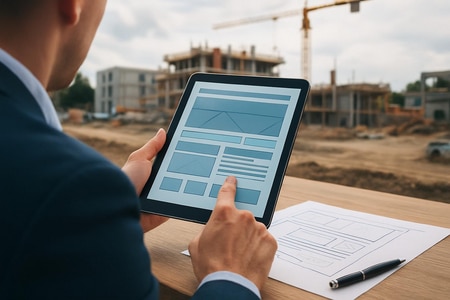 structure de site BTP performant en Normandie pour convertir plus de devis