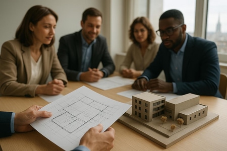 Stratégie de prospection BTP automatisée à Rouen auprès des prescripteurs et maîtres d ouvrage