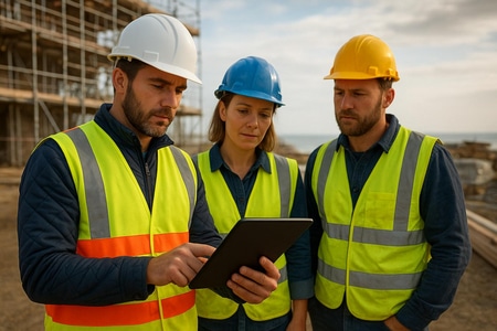 Campagnes d emailing automatisées BTP Normandie équipe chantier suivant ses devis par email