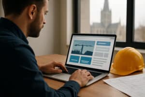 Lire la suite à propos de l’article Webmaster Rouen création site — Générez des chantiers BTP