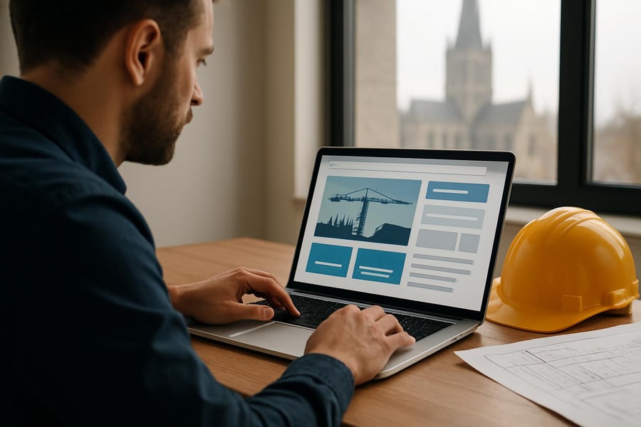 Lire la suite à propos de l’article Webmaster Rouen création site — Générez des chantiers BTP