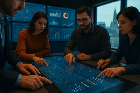 Pilotage du portefeuille de chantiers BTP à Rouen avec un système IA de planification