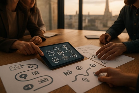 Feuille de route pour la transformation digitale BTP avec IA à Rouen pour PME