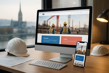 Site internet BTP à Rouen optimisé pour le référencement local et la génération de devis