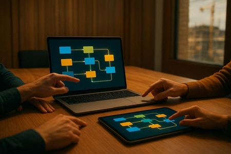 Workflow de personnalisation d’emails BTP par intelligence artificielle en Normandie